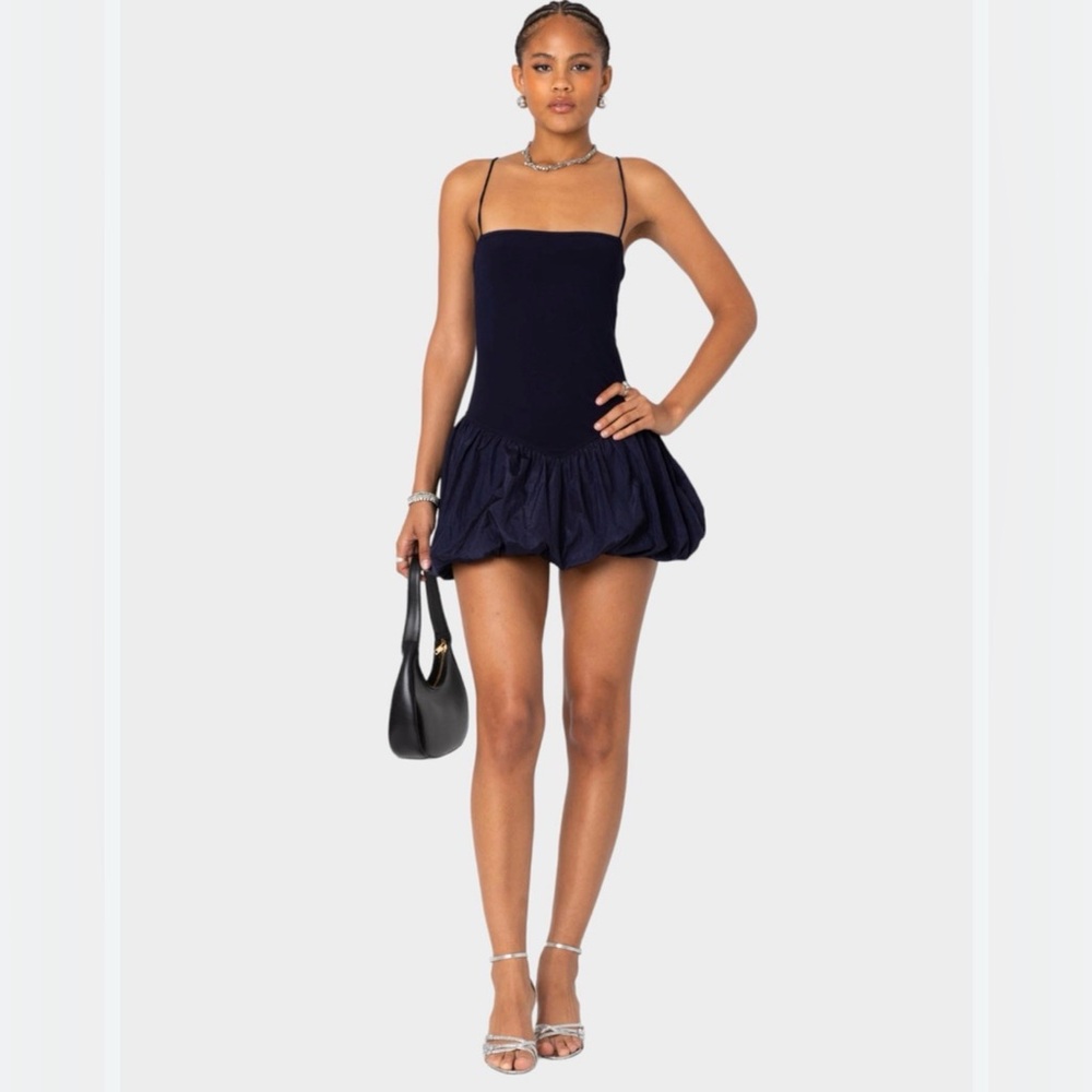 Edikted Black Mini Dress